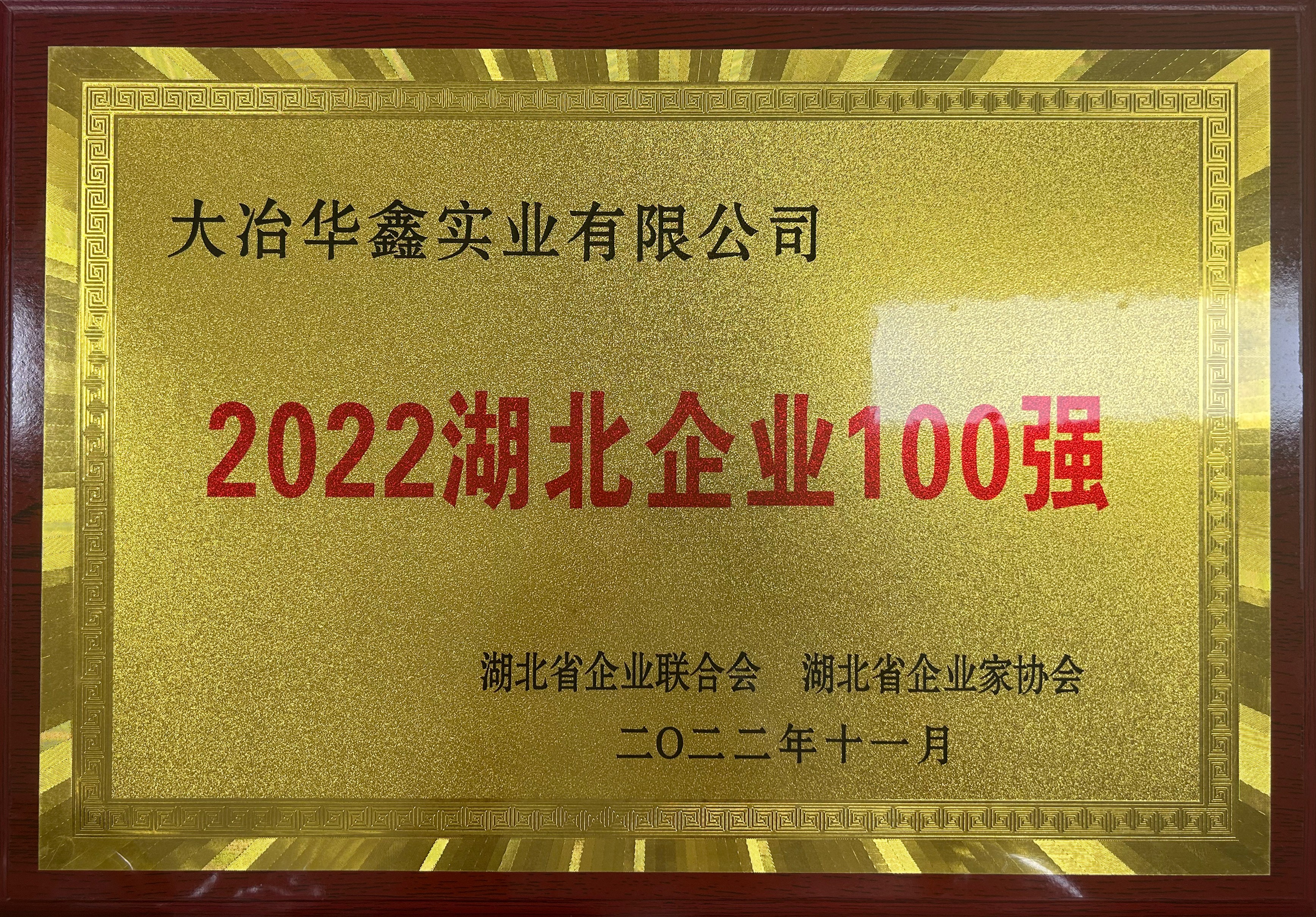 2022湖北企業(yè)100強